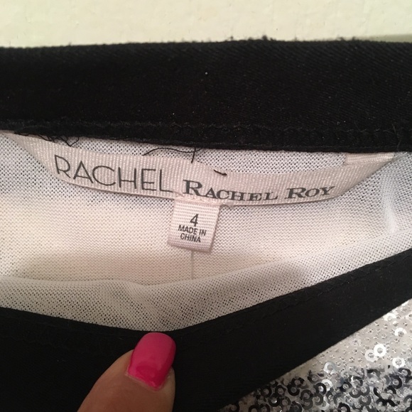 NWT RACHEL ROY SEQUIN SKIRT - Picture 3 of 6